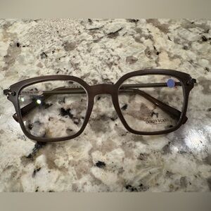 Women’s Brown Wood-Effect Optical Glasses